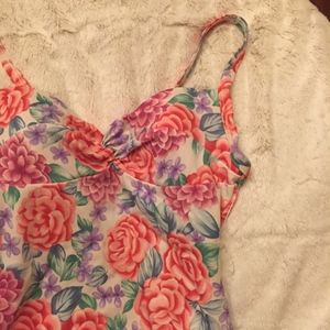 🤓Newport News Floral One Piece Swim Suit